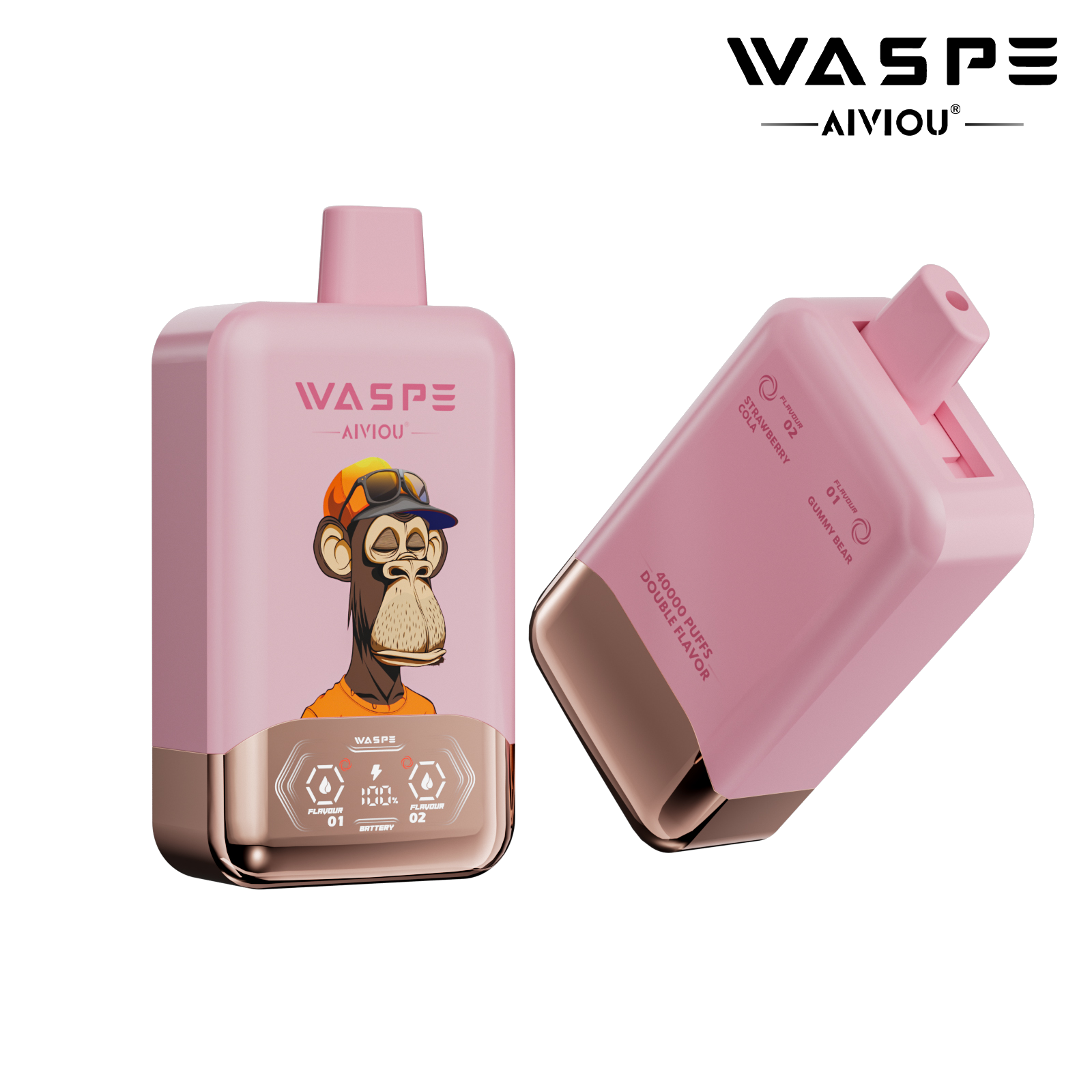 Waspee 40k Strawberry Cola & Gummy Bear