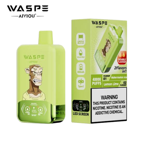 Waspee 40k Lemon Lime & Watermelon Ice